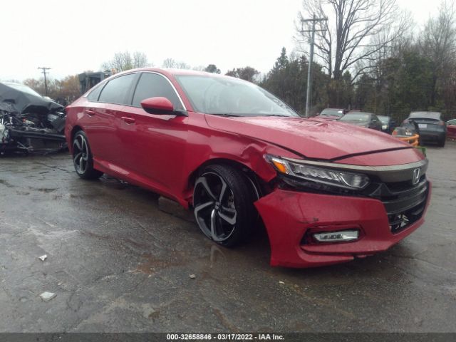 HONDA ACCORD SEDAN 2018 1hgcv1f33ja217920