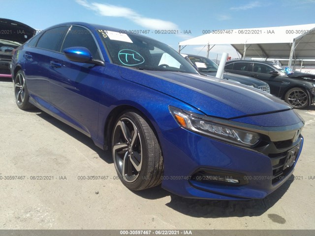 HONDA ACCORD SEDAN 2018 1hgcv1f33ja220266