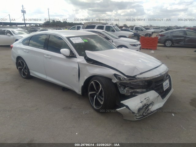 HONDA ACCORD SEDAN 2018 1hgcv1f33ja242395