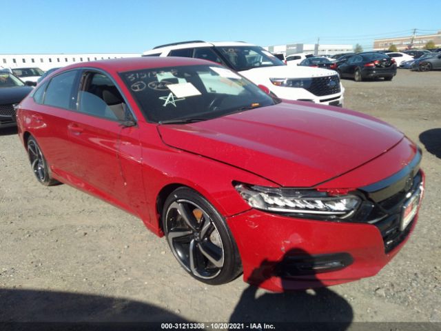 HONDA ACCORD SEDAN 2018 1hgcv1f33ja263800