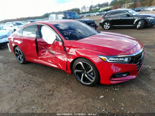 HONDA ACCORD SEDAN 2019 1hgcv1f33ka112103