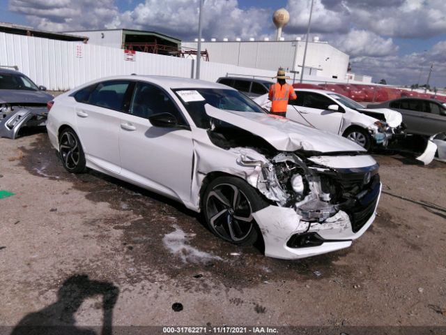 HONDA ACCORD SEDAN 2021 1hgcv1f33ma009315