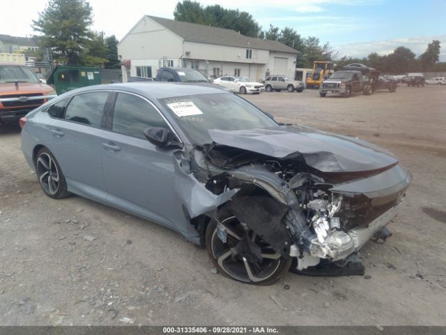 HONDA ACCORD SEDAN 2021 1hgcv1f33ma015308