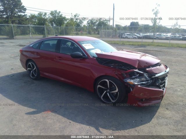 HONDA ACCORD SEDAN 2021 1hgcv1f33ma040693