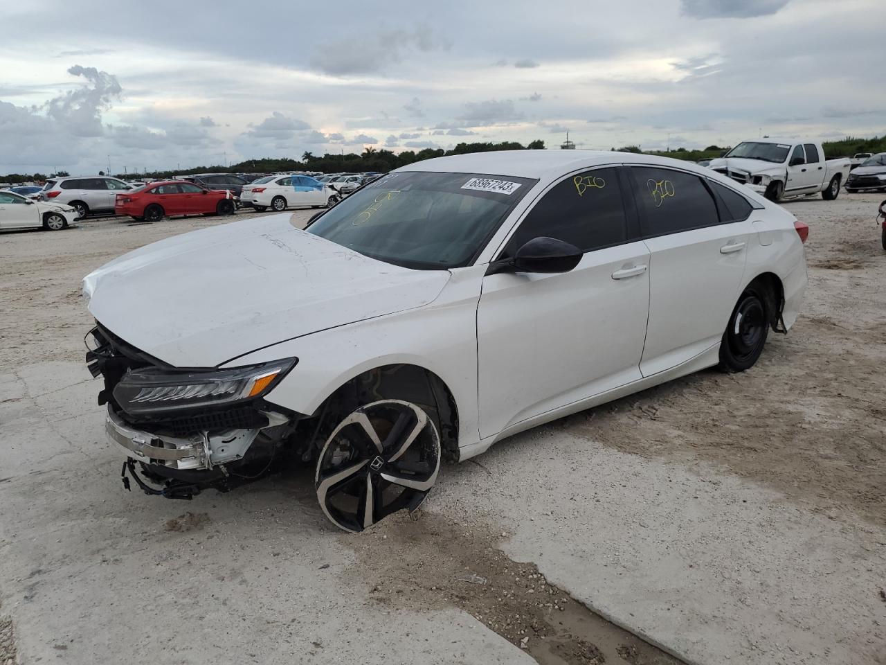 HONDA ACCORD 2021 1hgcv1f33ma057509