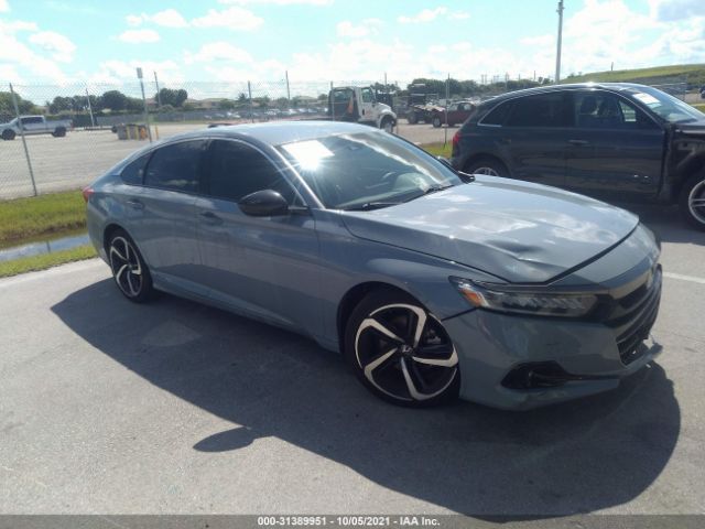 HONDA ACCORD SEDAN 2021 1hgcv1f33ma070194