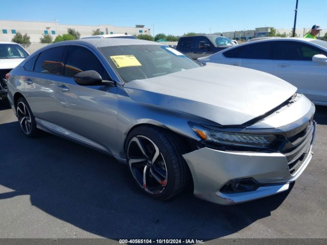 HONDA ACCORD 2021 1hgcv1f33ma078375