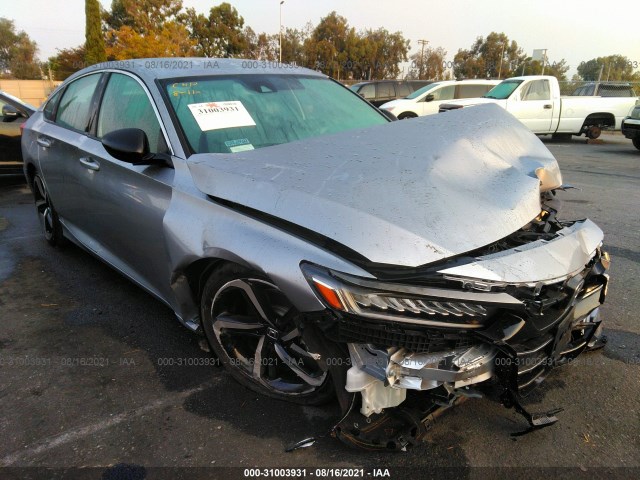 HONDA ACCORD SEDAN 2021 1hgcv1f33ma078392