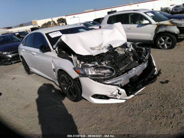 HONDA ACCORD SEDAN 2021 1hgcv1f33ma084855