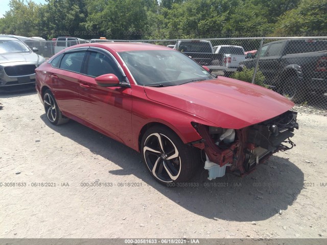 HONDA ACCORD SEDAN 2018 1hgcv1f34ja016642