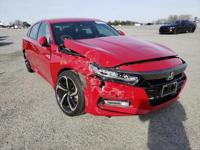 HONDA ACCORD SEDAN 2018 1hgcv1f34ja043503