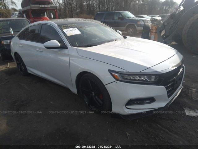 HONDA ACCORD SEDAN 2018 1hgcv1f34ja128647