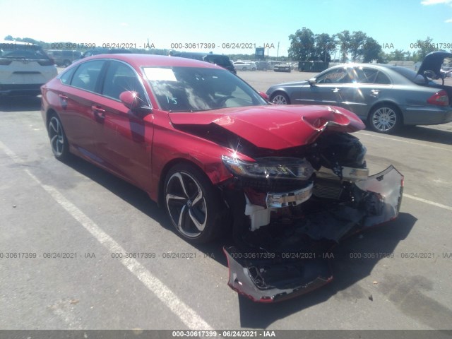 HONDA ACCORD SEDAN 2018 1hgcv1f34ja135551