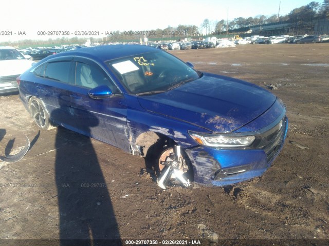 HONDA ACCORD SEDAN 2018 1hgcv1f34ja137641