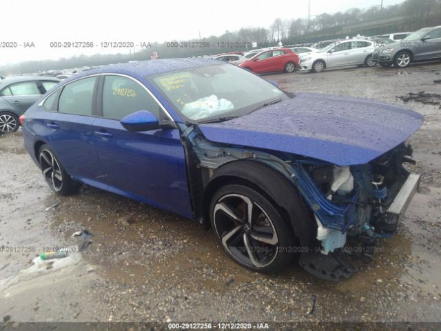 HONDA ACCORD SEDAN 2018 1hgcv1f34ja149417