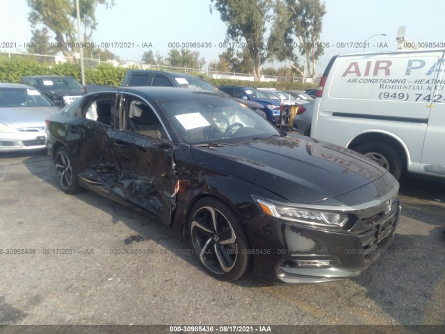 HONDA ACCORD SEDAN 2018 1hgcv1f34ja183311