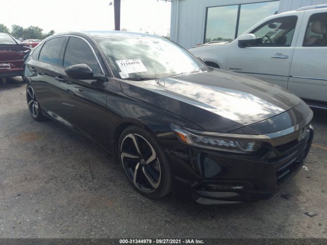 HONDA ACCORD SEDAN 2018 1hgcv1f34ja191697