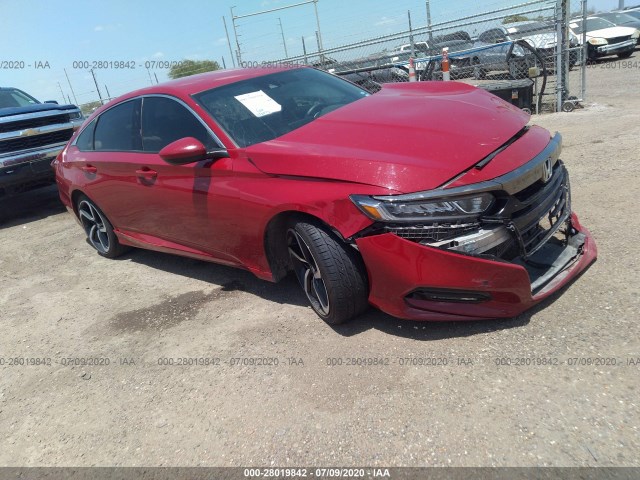 HONDA ACCORD SEDAN 2018 1hgcv1f34ja205856