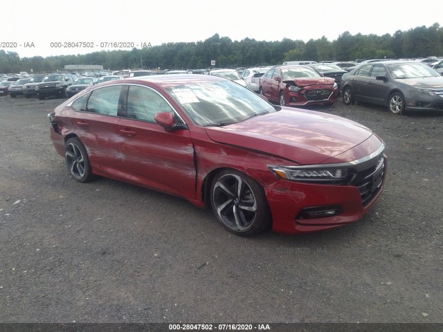 HONDA ACCORD SEDAN 2018 1hgcv1f34ja215528