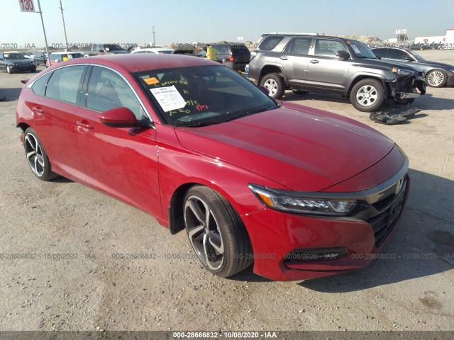 HONDA ACCORD SEDAN 2018 1hgcv1f34ja236041