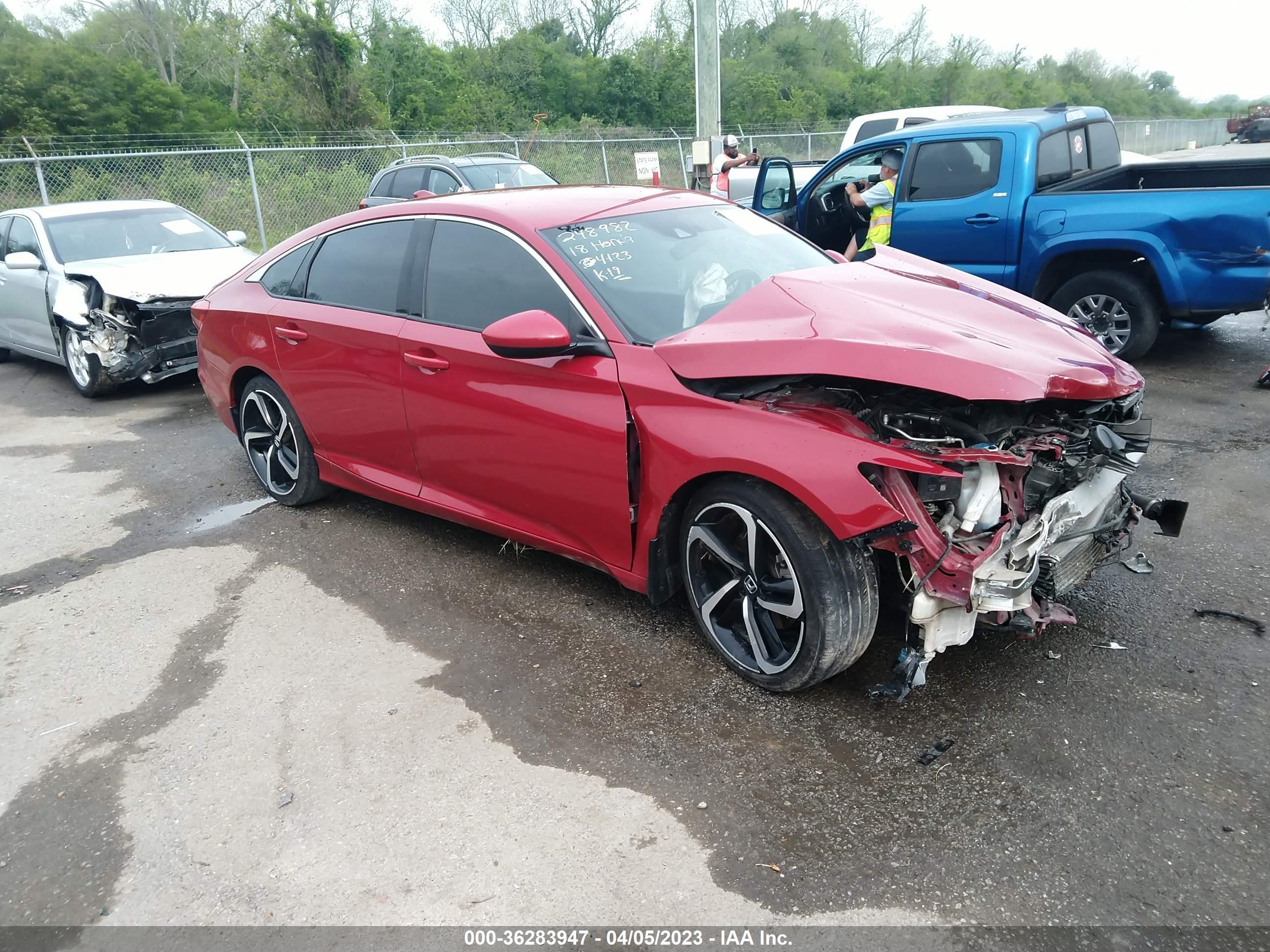 HONDA ACCORD 2018 1hgcv1f34ja248982