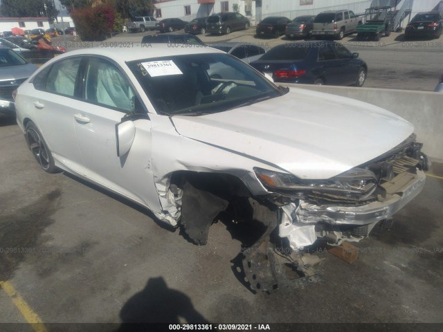 HONDA ACCORD SEDAN 2018 1hgcv1f34ja257441