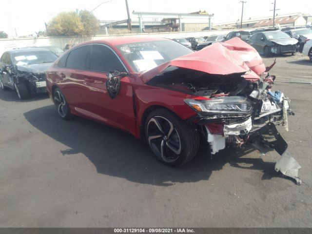 HONDA ACCORD SEDAN 2019 1hgcv1f34ka055815