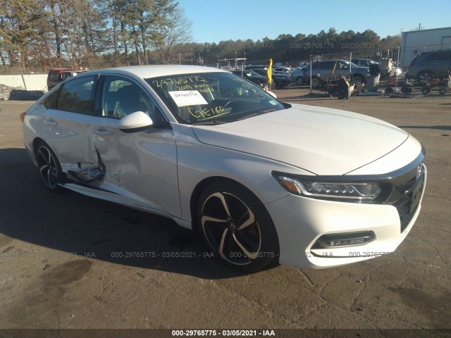 HONDA ACCORD SEDAN 2019 1hgcv1f34ka078317