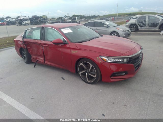 HONDA ACCORD SEDAN 2019 1hgcv1f34ka144378