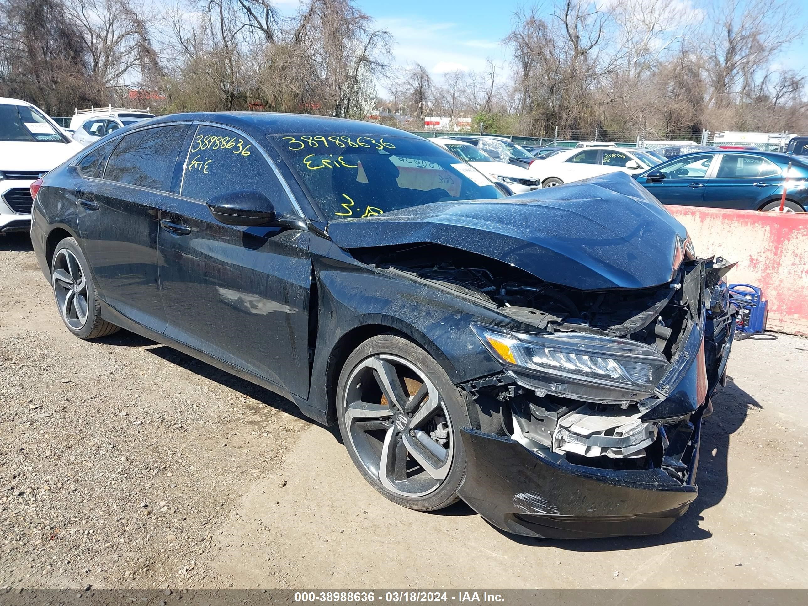 HONDA ACCORD 2020 1hgcv1f34la092476