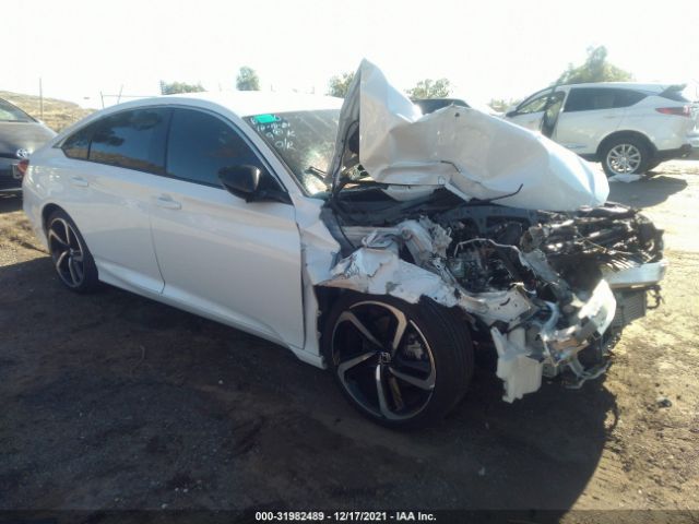 HONDA ACCORD SEDAN 2021 1hgcv1f34ma013986