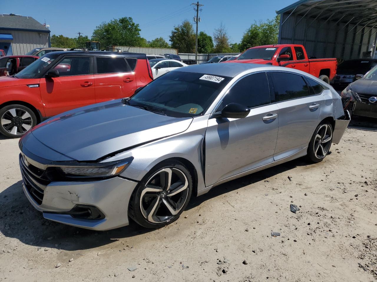 HONDA ACCORD 2021 1hgcv1f34ma014085