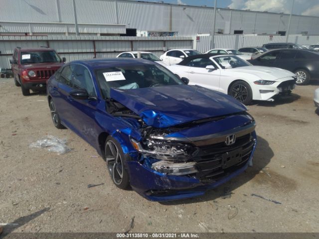 HONDA ACCORD SEDAN 2021 1hgcv1f34ma025958