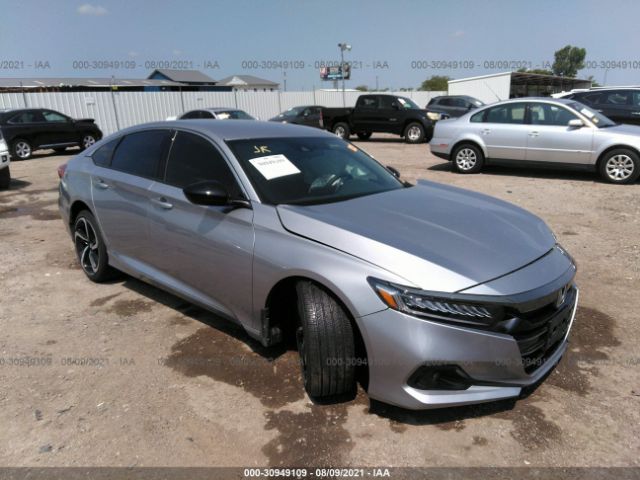 HONDA ACCORD SEDAN 2021 1hgcv1f34ma034319