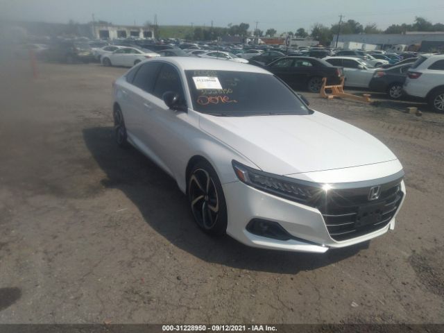 HONDA ACCORD SEDAN 2021 1hgcv1f34ma045515