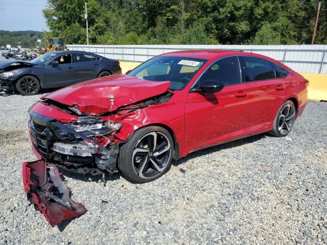 HONDA ACCORD 2021 1hgcv1f34ma047359