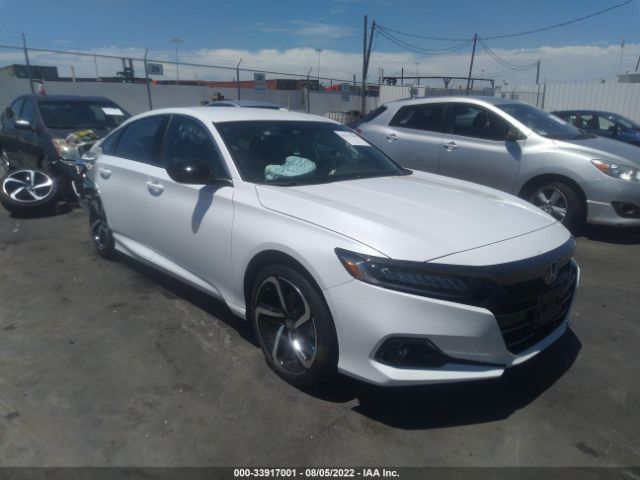 HONDA ACCORD SEDAN 2021 1hgcv1f34ma072228