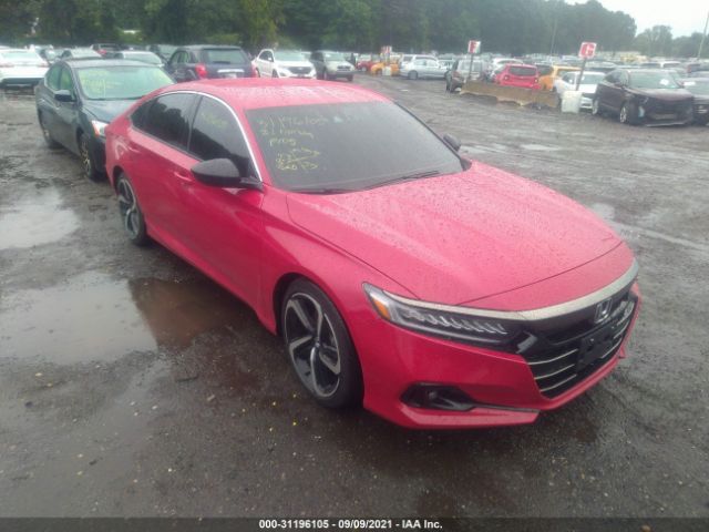 HONDA ACCORD SEDAN 2021 1hgcv1f34ma081866