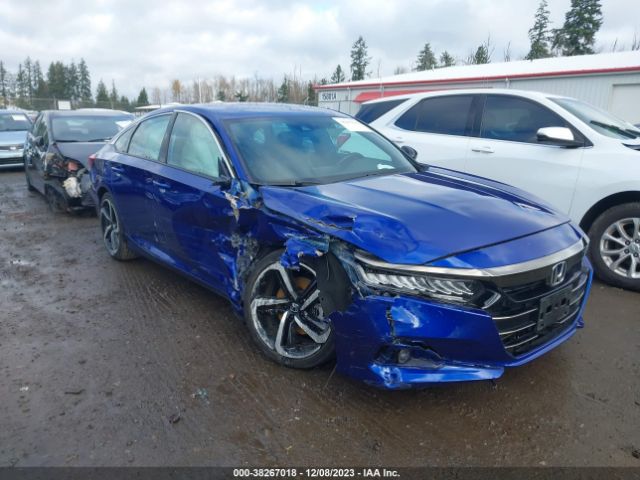 HONDA ACCORD 2021 1hgcv1f34ma087473