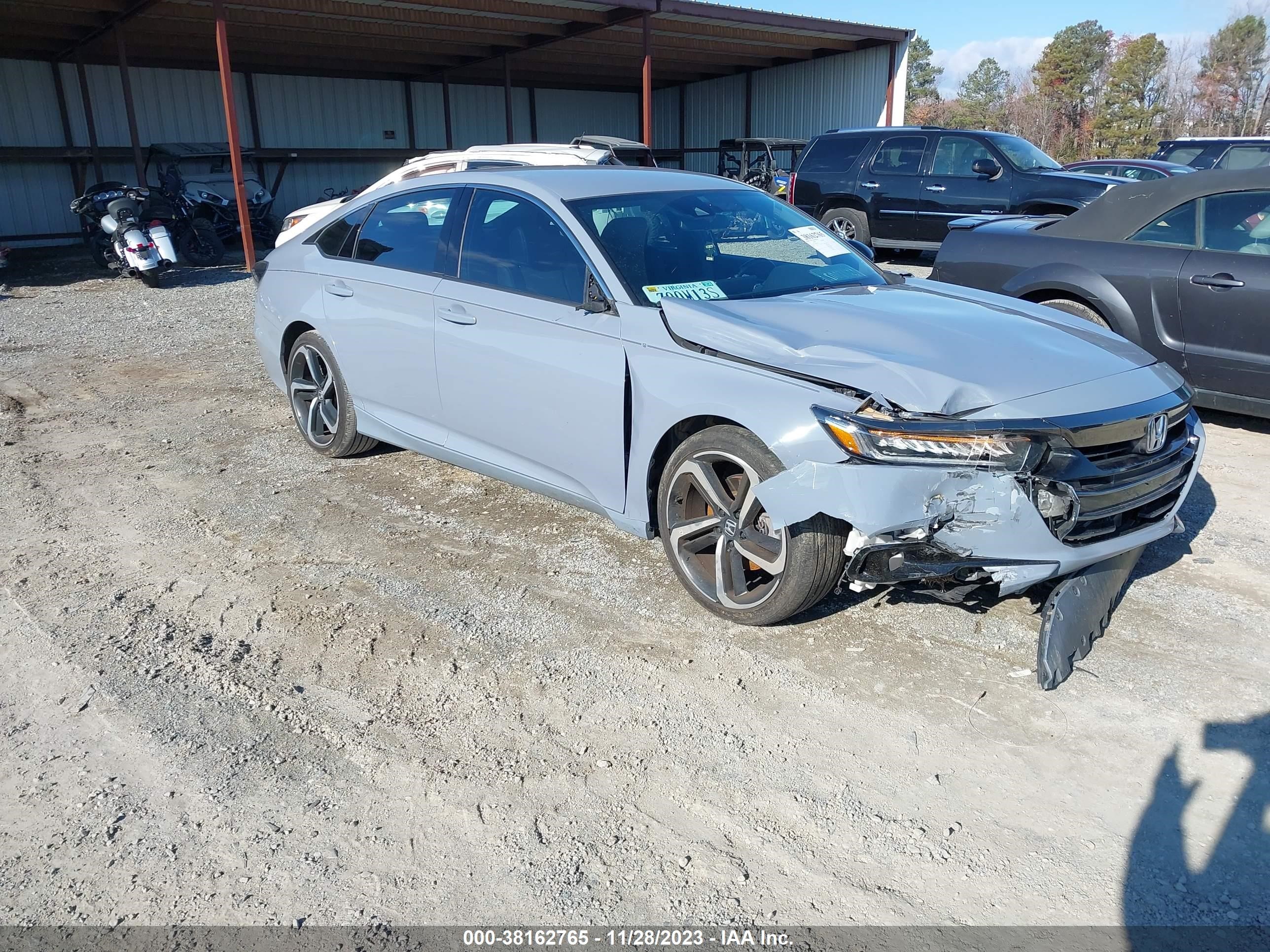 HONDA ACCORD 2021 1hgcv1f34ma099834