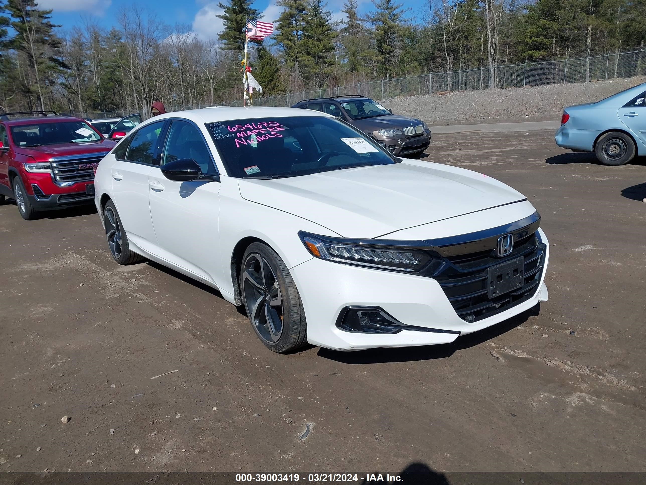 HONDA ACCORD 2022 1hgcv1f34na001693