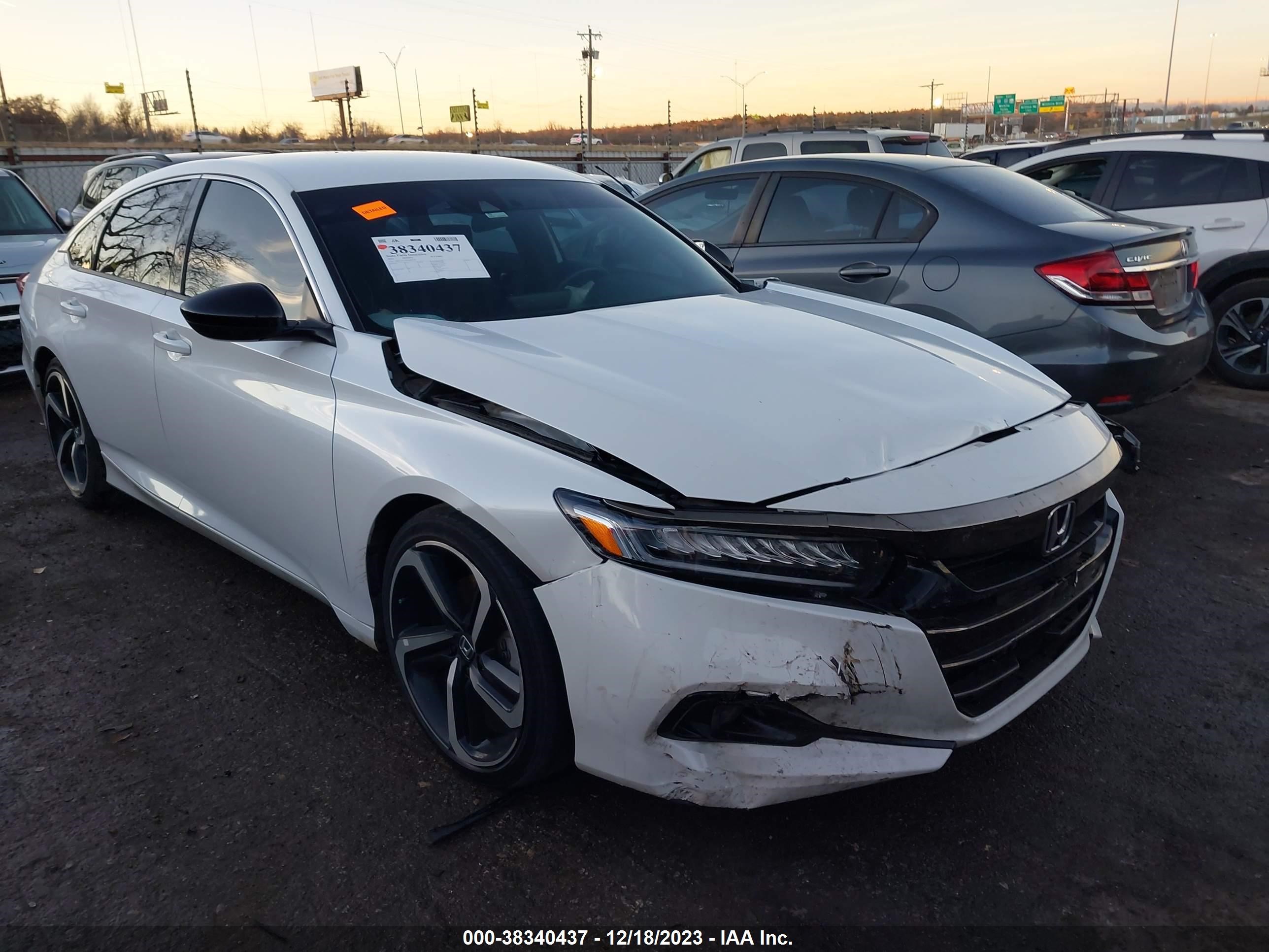 HONDA ACCORD 2022 1hgcv1f34na009549