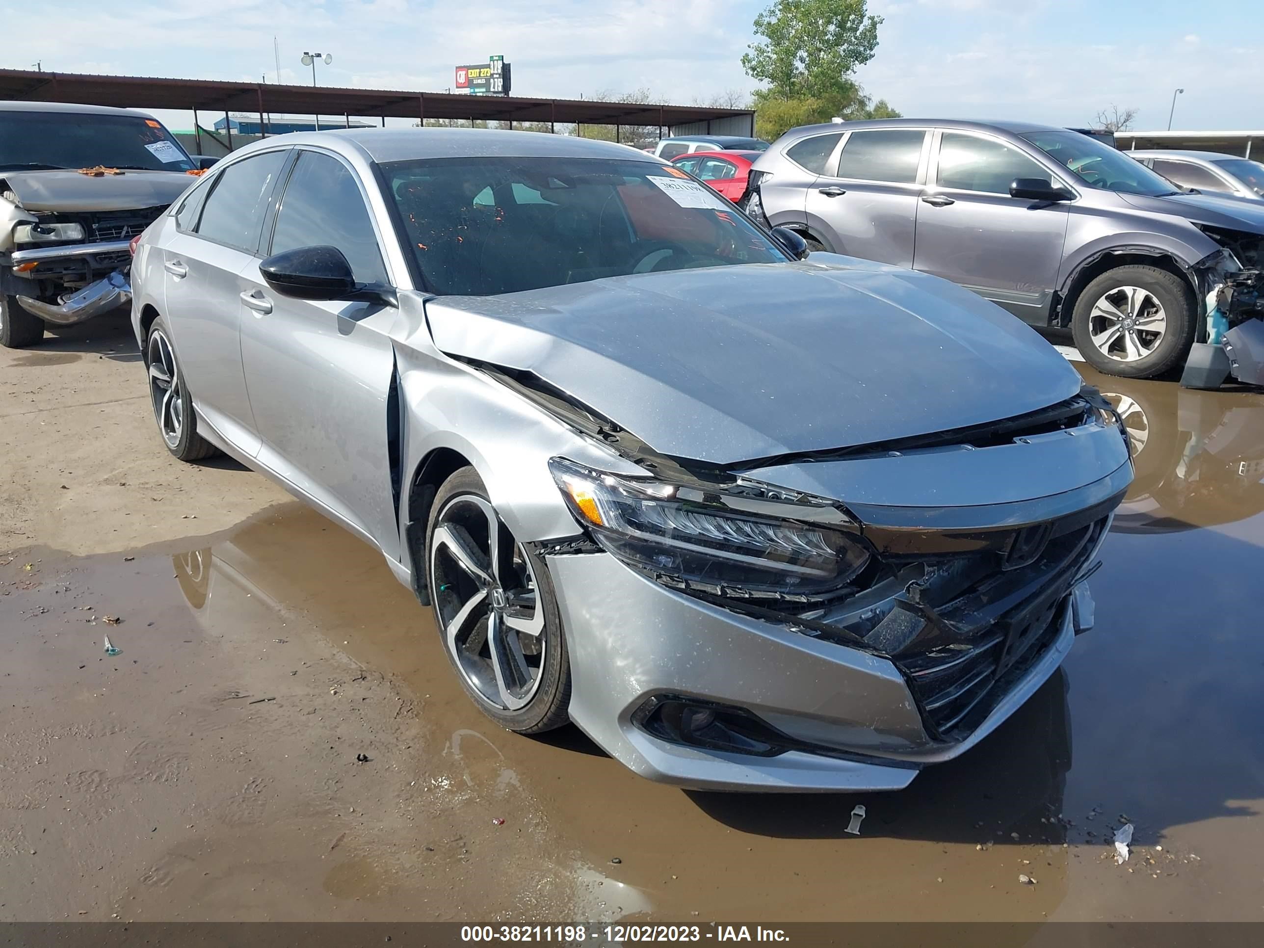 HONDA ACCORD 2022 1hgcv1f34na120991