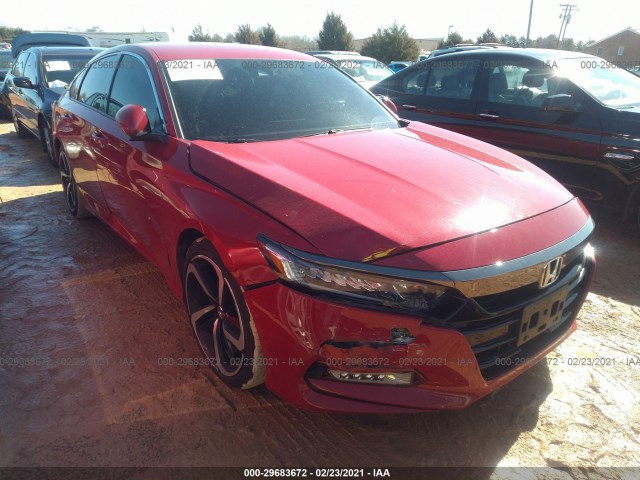 HONDA ACCORD SEDAN 2018 1hgcv1f35ja002832