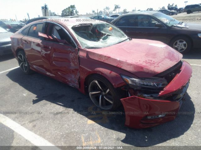 HONDA ACCORD SEDAN 2018 1hgcv1f35ja016374