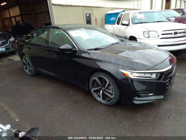 HONDA ACCORD SEDAN 2018 1hgcv1f35ja093424