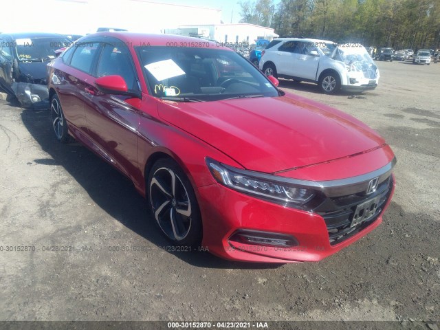 HONDA ACCORD SEDAN 2018 1hgcv1f35ja109248