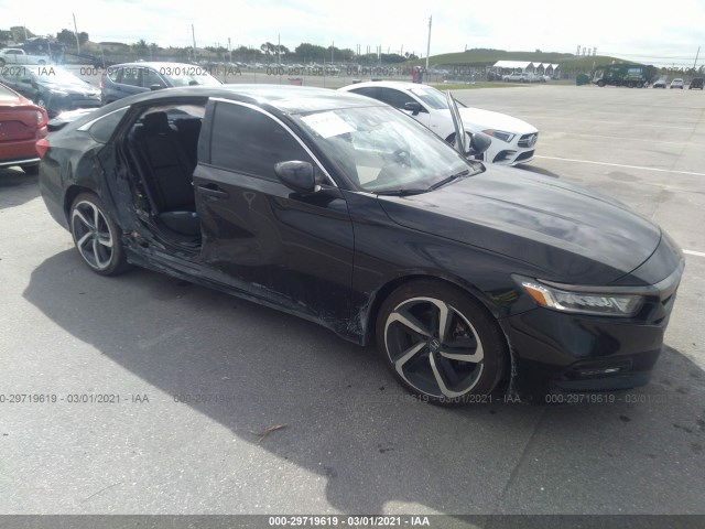 HONDA ACCORD SEDAN 2018 1hgcv1f35ja148518