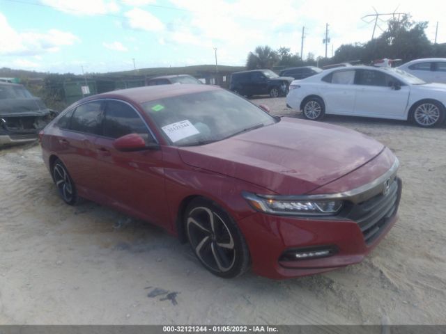 HONDA ACCORD SEDAN 2018 1hgcv1f35ja187903