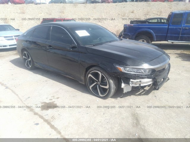 HONDA ACCORD SEDAN 2018 1hgcv1f35ja209608